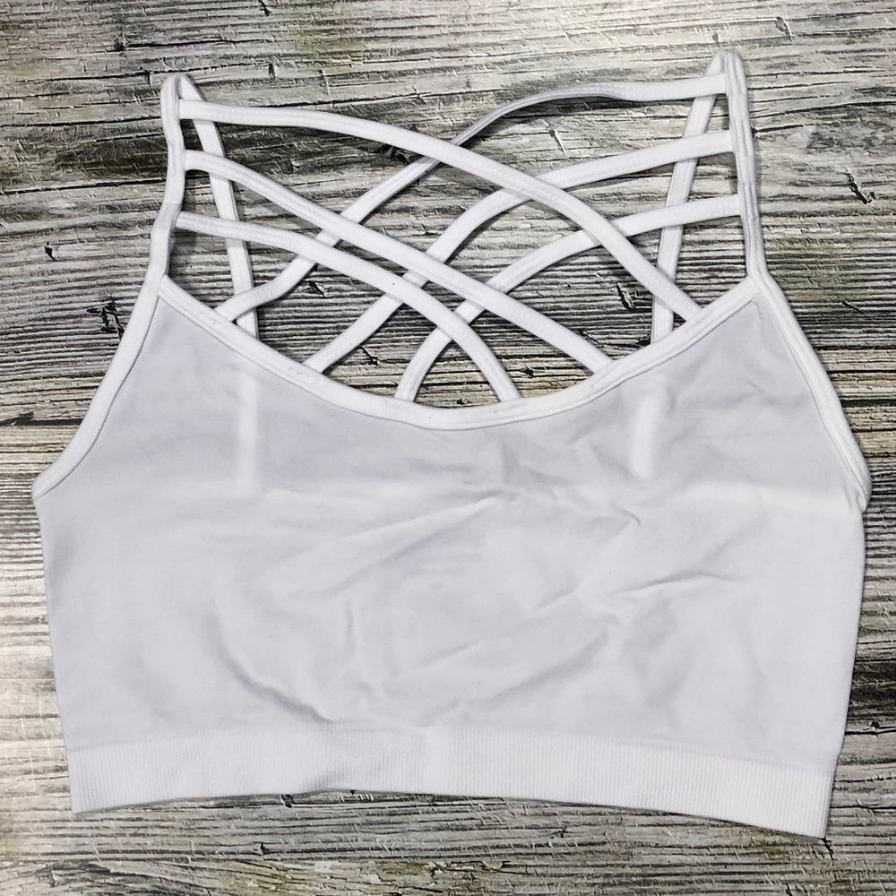 Zenana Outfitters Criss Cross Bralette